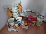 Emaille vintage keukenspullen, Huis en Inrichting, Keuken | Servies, Ophalen, Overige materialen, Gebruikt, Overige typen