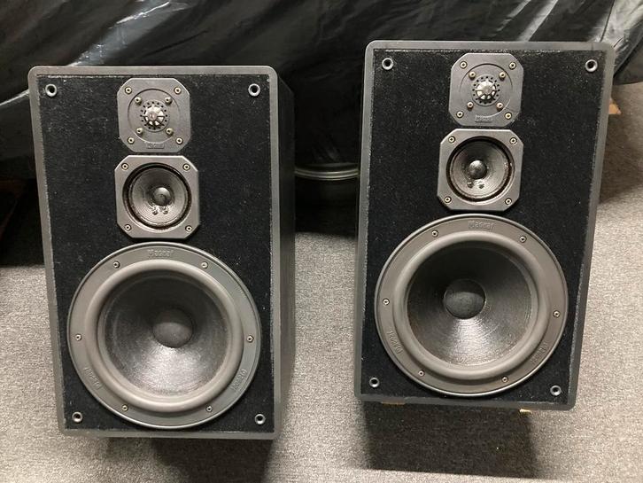 Magnat All Ribbon 5M luidsprekers, Audio, Tv en Foto, Luidsprekers, Zo goed als nieuw, Front, Rear of Stereo speakers, 120 watt of meer