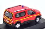 Peugeot Rifter '19 Pompiers Brandweer 1/43 NOREV ref: 479069, Hobby en Vrije tijd, Modelauto's | 1:43, Verzenden, Nieuw, Auto