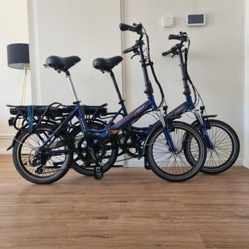 2x Nette Lacros S200 elektrische vouwfietsen (20inch) beschikbaar voor biedingen