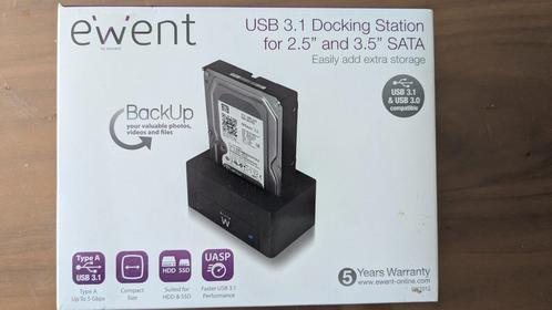 Ewent ew7012 harde schrijf docking, Computers en Software, Dockingstations, Zo goed als nieuw, Ophalen of Verzenden