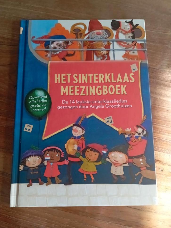 Het Sinterklaas Meezingboek - Angela Groothuizen, Boeken, Kinderboeken | Baby's en Peuters, Nieuw, 3 tot 4 jaar, Ophalen of Verzenden