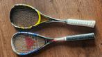 Squash rackets 1x Head 1x tecnifibre, Sport en Fitness, Squash, Ophalen of Verzenden, Gebruikt
