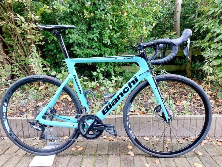 Bianchi Aria Ultegra Disc (59), Fietsen en Brommers, Fietsen | Racefietsen, Gebruikt, Heren, Overige merken, Meer dan 20 versnellingen