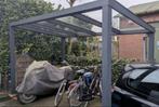 Vrijstaande aluminium overkapping met glazen dak en afvoer, Ophalen, Zo goed als nieuw, Overige typen