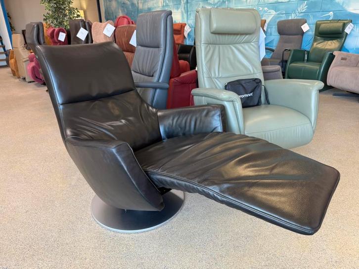 Design De sede sta op stoel relax fauteuil gratis bezorgd, Huis en Inrichting, Fauteuils, Zo goed als nieuw, Leer, Verzenden