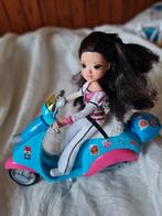Leuke barbie pop met scooter, Ophalen of Verzenden, Zo goed als nieuw, Barbie