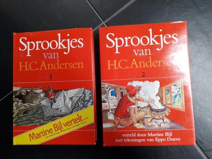 sprookjes 2 exemplaren H.C. Andersen verteld Martine Bijl, Boeken, Kinderboeken | Jeugd | onder 10 jaar, Nieuw, Sprookjes, Ophalen of Verzenden