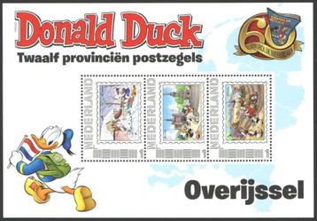 Postzegels Twaalf Provinciën, Donald Duck: Overijssel beschikbaar voor biedingen