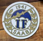 SAAB retro   reclamebordje, Ophalen of Verzenden, Nieuw, Auto's