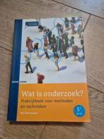 Nel Verhoeven - Wat is onderzoek?, Ophalen of Verzenden, Zo goed als nieuw, Nel Verhoeven