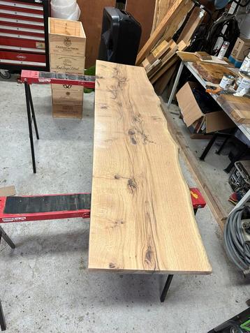 MOOI EIKEN BOOMSTAM PLANKEN OPMAAT! beschikbaar voor biedingen
