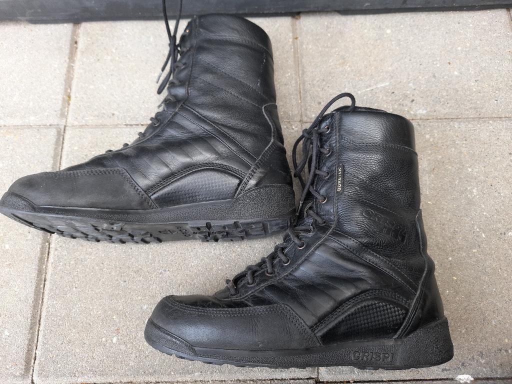 Zwarte Crispi kisten (politie laarzen) maat 42 (dames/heren), Kleding | Heren, Schoenen, Gedragen, Boots, Zwart, Ophalen of Verzenden