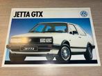 Leaflet Volkswagen Jetta GLX (ca 1989), Ophalen of Verzenden, Zo goed als nieuw, Volkswagen