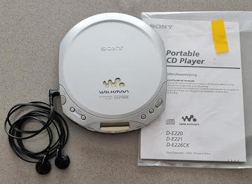 SONY D-E221 CD Walkman / Discman ESPMAX (Vintage) beschikbaar voor biedingen
