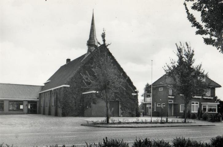 Daarle, ger.kerk met Pastorie, Verzamelen, Ansichtkaarten | Nederland, Ongelopen, Overijssel, Ophalen of Verzenden