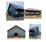 Houten dakspanten voor stal van 11,82 m x 9,82 x 6,55, Ophalen, Gebruikt, Balk, Overige houtsoorten