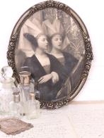 Antieke lijst met prent “Le Livre de paix”, Ophalen of Verzenden