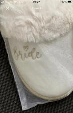 Pantoffel voor bruid met bride erop, Ophalen of Verzenden, Zo goed als nieuw