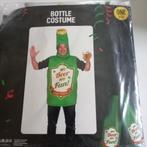 Carnaval Bierfles kostuum "No beer no fun " Nieuw., Ophalen of Verzenden, Nieuw, Carnaval, Kleding