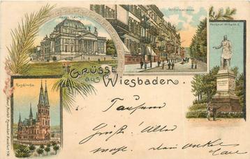 (379-015-035) Wiesbaden Litho beschikbaar voor biedingen