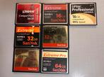 Compact Flash geheugenkaartjes, Gebruikt, Sandisk, Ophalen of Verzenden, Fotocamera
