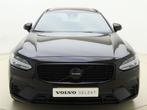 Volvo V90 T8 455pk AWD R-Design / Luchtvering / Bowers&Wilki, Auto's, Volvo, 4 cilinders, Zwart, Plug-in hybride, Stationwagon