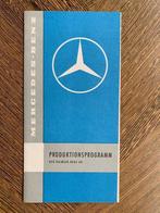 Brochure personenwagen programma Mercedes-Benz 1955 nieuw!!, Boeken, Nieuw, Mercedes-Benz, Mercedes, Ophalen of Verzenden