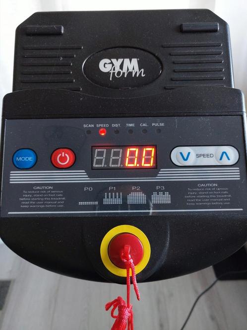 Gymform slim fold treadmill loopband inklapbaar, Sport en Fitness, Fitnessapparatuur, Zo goed als nieuw, Loopband, Ophalen