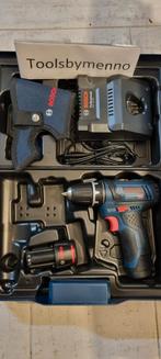 NIEUW Bosch Blauw GSR 12V-15 accu boor/schroefmachine 12V, Doe-het-zelf en Verbouw, Gereedschap | Boormachines, Ophalen of Verzenden