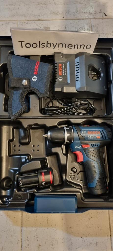NIEUW Bosch Blauw GSR 12V-15 accu boor/schroefmachine 12V, Doe-het-zelf en Verbouw, Gereedschap | Boormachines, Nieuw, Boor- en Schroefmachine