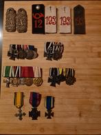 Te koop WW1 epauletten, medailles en spanges, Verzamelen, Ophalen of Verzenden, Landmacht, Duitsland, Lintje, Medaille of Wings