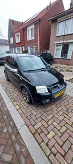 Fiat Panda 1.4 16V 100HP 2007 Zwart, Auto's, Voorwielaandrijving, 15 km/l, 31 €/maand, 100 pk