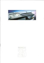 Brochure Renault 25 1989, Ophalen of Verzenden, Gelezen, Renault