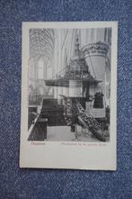 Haarlem. Preekstoel in de groote Kerk (Sint Bavo), Verzamelen, Ophalen of Verzenden, 1940 tot 1960, Ongelopen, Noord-Holland