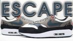 Nike Air Max 1 'Escape' maat 46, Nieuw, Ophalen of Verzenden, Wit, Sneakers of Gympen