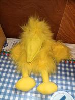 Gele kraai handpop vogel Mac Bek Evora 35 cm groot, Ophalen of Verzenden