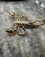 14k Gouden Schorpioen Hanger, Ophalen of Verzenden, Zo goed als nieuw, Goud