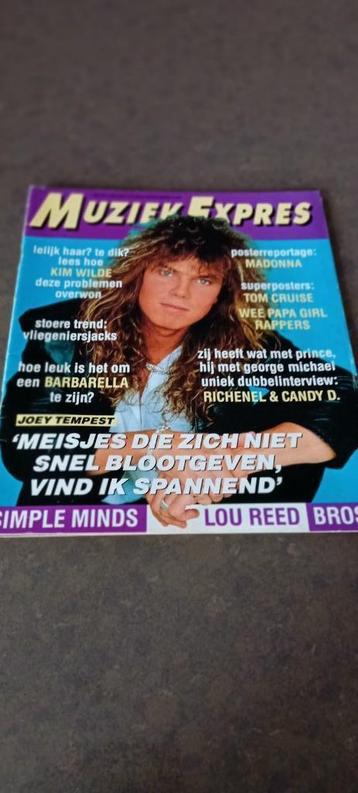 Muziek Expres '89 (MADONNA-KIM WILDE-BARBARELLA-TOM CRUISE beschikbaar voor biedingen