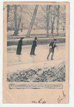 ijspret schaatsen Koningin Wilhelmina 1903, Gebruikt, Verzenden, Kaart, Foto of Prent, X