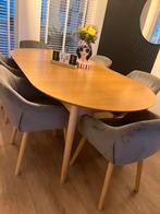 Eettafel, Huis en Inrichting, Tafels | Eettafels, Ophalen of Verzenden, Zo goed als nieuw, Vijf personen of meer, 200 cm of meer