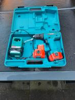 Makita Schroefmachine met 2 Accu's 12V, Doe-het-zelf en Verbouw, Gereedschap | Boormachines, Gebruikt, Variabele snelheid, Ophalen of Verzenden