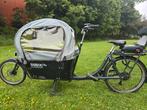 Elektrische bakfiets Babboe, Ophalen of Verzenden, Zo goed als nieuw, 4 kinderen of meer, Huif