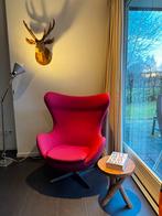 Egg Chair Replica - Arne Jacobsen Model - Nieuwstaat!, Ophalen, Zo goed als nieuw, Stof, 75 tot 100 cm