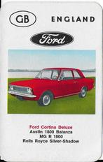 K30 autokaartje ford cortina deluxe, Ophalen of Verzenden, Zo goed als nieuw, Auto's