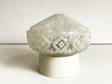 Vintage Art Deco plafondlamp jaren 60 beschikbaar voor biedingen