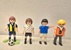 4 Playmobil voetballers, Kinderen en Baby's, Speelgoed | Playmobil, Ophalen of Verzenden, Zo goed als nieuw