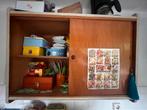 Vintage houten keuken bovenkastje, Ophalen, Gebruikt
