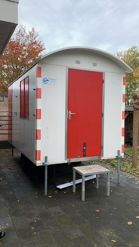 Schaftkeet, Doe-het-zelf en Verbouw, Bouwketen en Schaftketen, Zo goed als nieuw, Ophalen of Verzenden