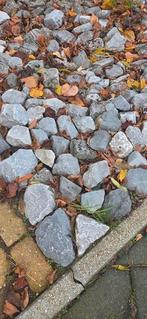 Gratis afhalen grijze keien, Tuin en Terras, Grind, Keien en Split, Ophalen, Gebruikt